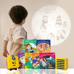 키즈위드 이야기시네마 그림자극장 본체성경동화세트(본체1,책6,팩6) 어린이성경