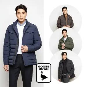 럭스골프 남성 필드 구스다운 재킷 AS3W801