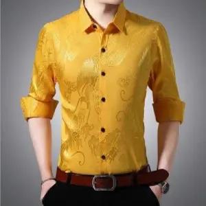 고급 남성 남자 모던댄스 셔츠 라틴 공연 전문 의산 무대 모던 대회 상의 댄스복 라인 긴팔