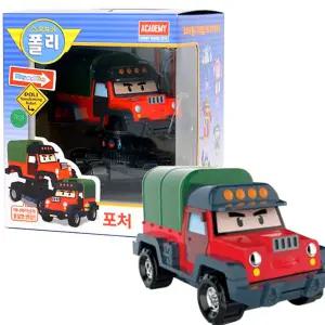 로보카폴리 변신로봇 4인치 포처 자동차 장난감