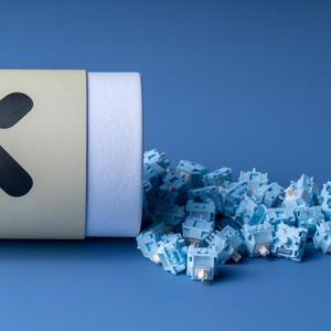 요구르트 R2 리니어 스위치 - MX 기계식 키보드용 사전 윤활된 5핀 스왑 POM 스템 HMX 스위치