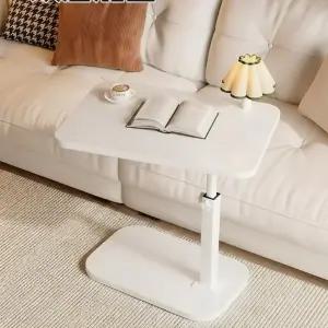 높이조절 사이드테이블 미니테이블 이동식 미니협탁 360도 회전 방수 침대 소파 책상