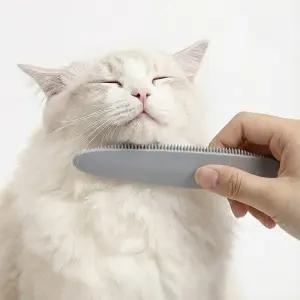 고양이 전용 그루밍 혓바닥 돌기 디자인 빗 브러쉬