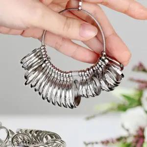 [하프클럽/]쥬얼리 치수측정기 원형 둘레 측정줄자 쉬운 호수링 측정 도구