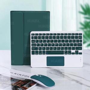 삼성 갤럭시 탭 A7 10.4 인치 용 태블릿 키보드 케이스, SM-T500/T503/T505/T507/T509 Funda 커버