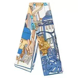 스튜디오 프린트 실크 스카프 31-0073-01