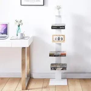 북선반 6단 철제 책장 스탠딩 쉘프 수납 거실 진열장 WB66381