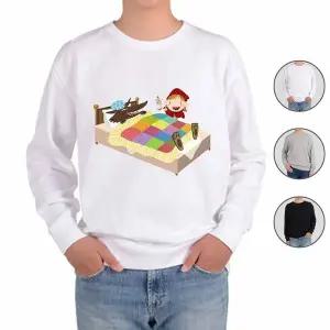 [하프클럽/알티피아]맨투맨 전색상 빨간모자 동화 만화 프린트셔츠