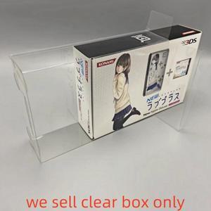 [호환품]닌텐도 호환 3DS한 투명 PET 케이스 수집가 보호 게임 쉘 디스플레이 박스