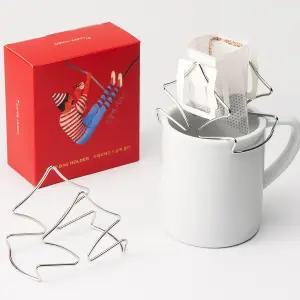 드립필터 거치대 드립백 홀더 서버 텀블러 머그잔 100mm 사이즈 모두 호환