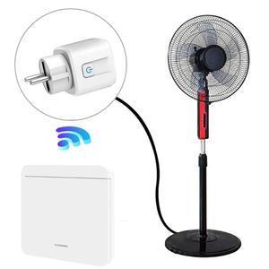 스마트 플러그 멀티탭 단일 스위치 RF 미니 무선 16A 가전/조명 소켓 제어 220V 전기 원격 콘센트 433MHZ