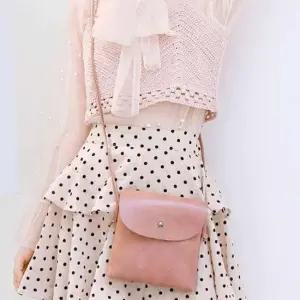 여성핸드백 미니 크로스백(핑크) 여성크로스백 여자가방