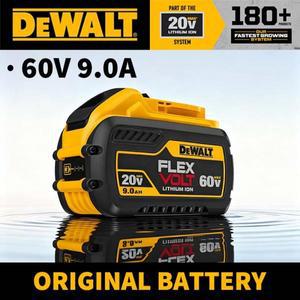 DCB609 디월트 20V/60V 9.0Ah 배터리 18650 리튬이온 전동 공구 DCB205 무선 충전기