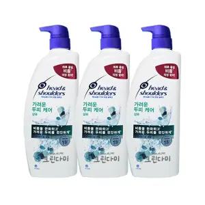 헤드앤숄더 두피토탈솔루션 가려운 두피케어 샴푸 850ml x3개