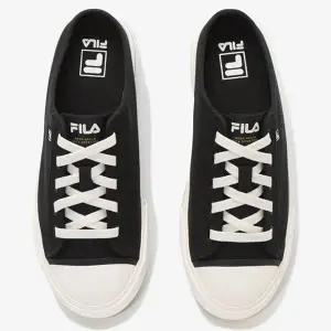 [하프클럽/휠라]휠라 공용 꼬모 뮬 캔버스 스니커즈 블랙 1XM02351G