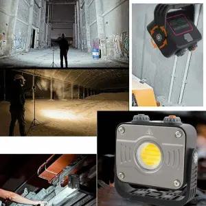 자석 LED 모션감지 8000mAh 충전식 작업등