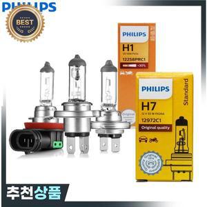 필립스 호환  자동 램프 H4 H7 H11 비전 H1 H3 H8 H9 표준 헤드라이트 9005 9006 HB3 HB4 안개등 할로겐 전