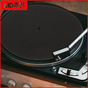 10인치 3mm 두께 디스크 보호 매트 비닐 플레이어용 범용 턴테이블 미끄럼 방지 댐핑 표면 기능성