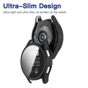 삼성 갤럭시 워치 7 40mm 44mm용 실리콘 TPU 케이스, 갤럭시 워치 7 44 40mm 전체 커버 스크린 보호 범퍼