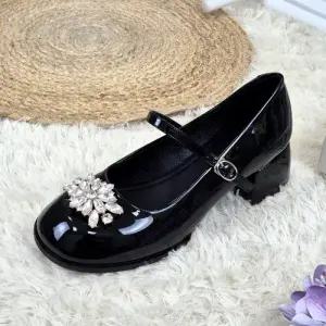 [제이시]제이시 에나멜구두 5cm 통굽 메리제인 웨딩슈즈 K392