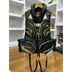 낚시조끼 구명조끼 다용도 갯바위 바다낚시 멀티포켓 A형 블랙 L