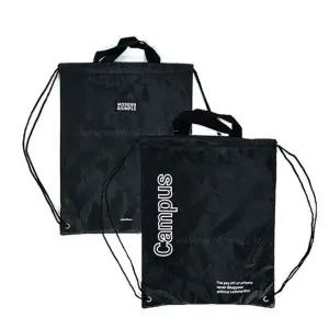 여자실내화주머니 옴니버스 어깨끈 조리개 보조가방 실내 비닐 신발 가방