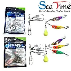 [콩심팥심]T형 문어도래 2핀 3핀 멀티 스탭도래 낚시 자작채비