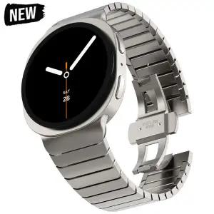 삼성 워치 8 클래식 밴드용 메탈 스트랩 갤럭시 워치 8 40mm 44mm 46mm 스테인리스 스틸 스트랩 스마트워치