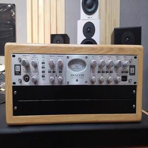 음향 장비 나무 오디오수납장 3단 랙케이스 2단 오디오랙 환기 바퀴 선반 원목 이펙터