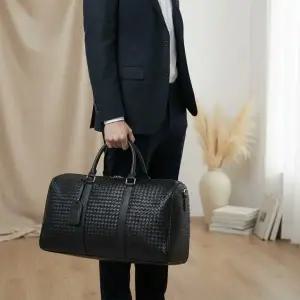 [옷자락][다잇템] 남녀공용 보스턴백 레더 대형 캐리어스트랩