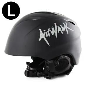 (블랙) (S160) Airwalk 헬멧 (L) 스노우
