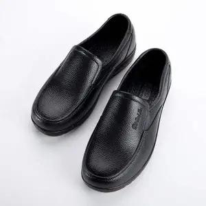 클래식 맨즈정제미 곡선디자인 쉐입 방수로퍼 레인30