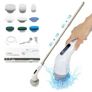 리바인 무선 만능 전동 다용도 화장실 욕실 청소기 10in1 분리형 방수