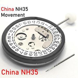 NH35 무브먼트는 일본 교체할 수 있습니다. 3시 달력 고정밀 자동 기계식