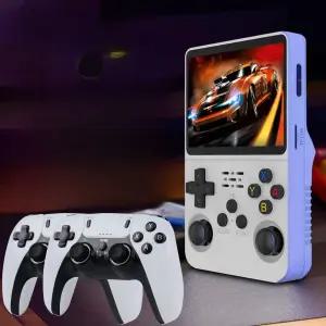 R36S 휴대용 게임기 그린플래그 게임팩 고화질