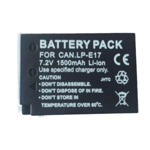 캐논 EOS M3 750D 1500mAh LP-E17 카메라 배터리 충전식