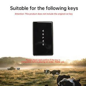 볼보 EX30 블루투스 리모컨 키 가죽 케이스 내구성 있는 수납 파우치