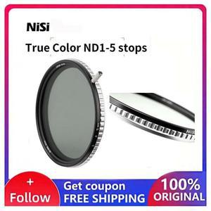 니시 트루 컬러 ND-VARIO 프로 나노 1-5 스탑 가변 ND 필터 40.5 43 46 49 52 58 67 72 77 82 86 95 105mm
