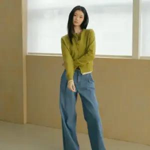 26SS 타임리스 원턱 와이드 데님 팬츠 2종