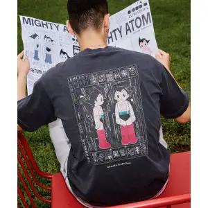 디아도라 diadora 아톰 워싱 반팔 티셔츠 DARK GREY 231601