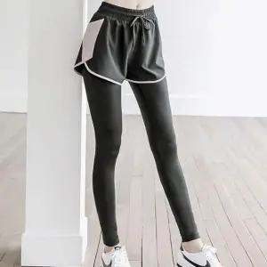 여성 헬스 러닝 반바지 레깅스 일체형 트레이닝 세트