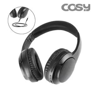 COSY 노이즈캔슬링 블루투스 헤드셋 유무선겸용 ANC 소음차단 휴대용 접이식 핸즈프리 통화 마이크