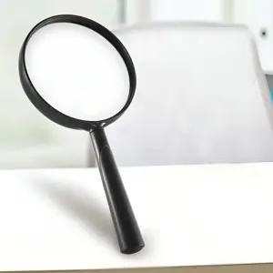 대형 독서용 핸드 확대경 노안 관찰 돋보기