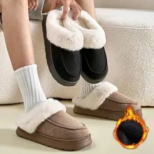 안감 따뜻한 털실내화 겨울실내화 털슬리퍼 방한