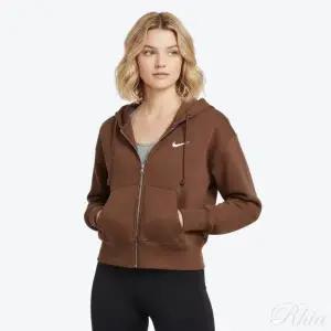 나이키 스포츠웨어 피닉스 플리스 루즈 풀집 크롭 후디 W 포너 브라운 HV2427 265