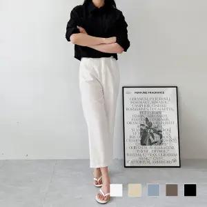 델라라 9부 린넨 포켓 통바지 SD-230350 qnP6+1nRa