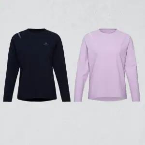 [블랙야크](천안아산점)26년도 봄 신상품 여성 기능성 등산티셔츠 라운드티셔츠 프라임 긴팔티2 ( 1BYRT...