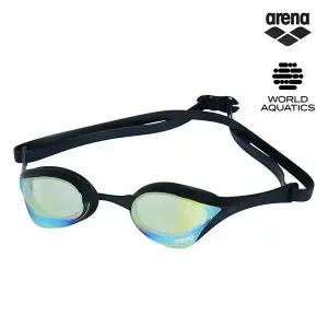[아레나수영복] COBRA ULTRA 레이싱 미러수경 A6AC2AG18BLK