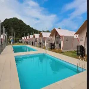 [경기 펜션] 대부도 글램탑 럭셔리글램핑&키즈수영장캠핑장 (제부도,대부도)