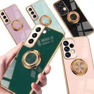 유니블링 갤럭시 s23 울트라 플러스 에메랄드 링 실리콘 케이스